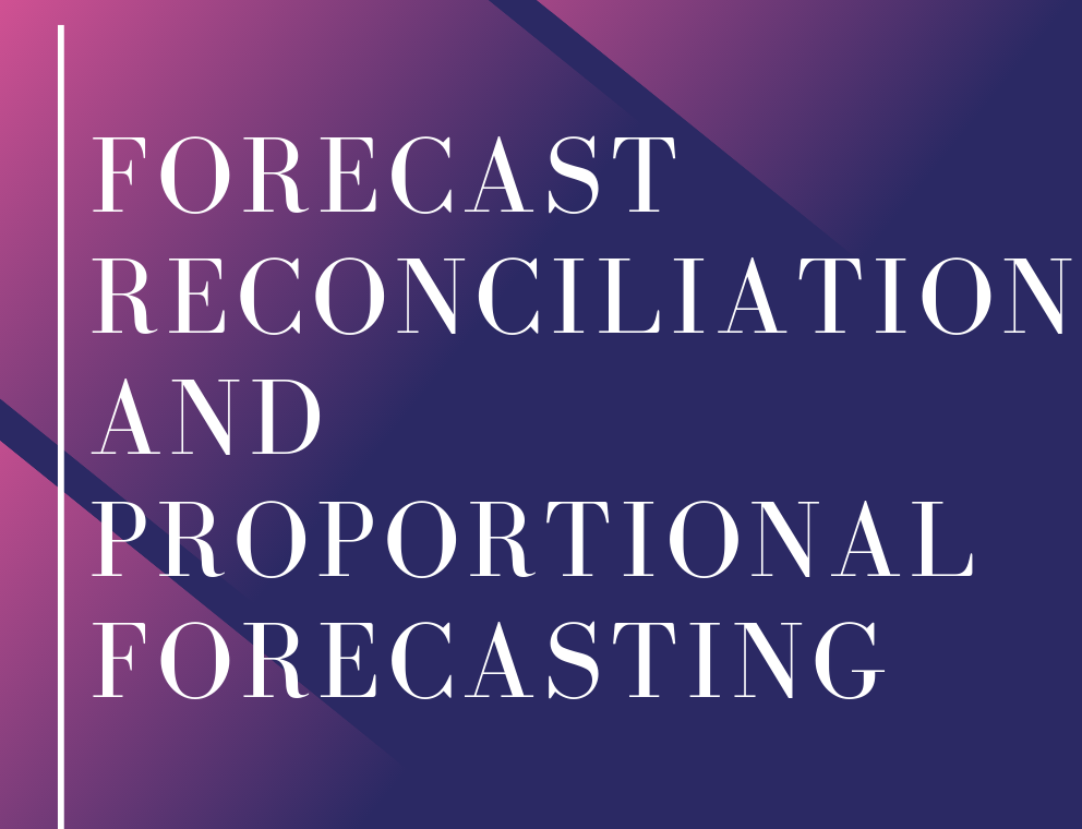 Forecast Reconciliation and Proportional Forecasting